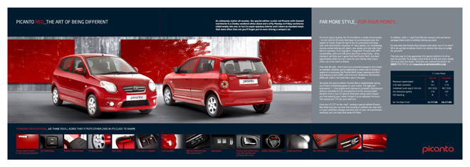 Kia Picanto Red