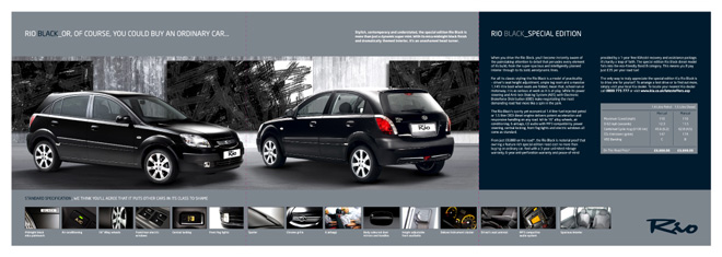 Kia Rio Black